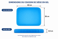 Coussin Confort Serein — enfin s'asseoir sans compter les minutes