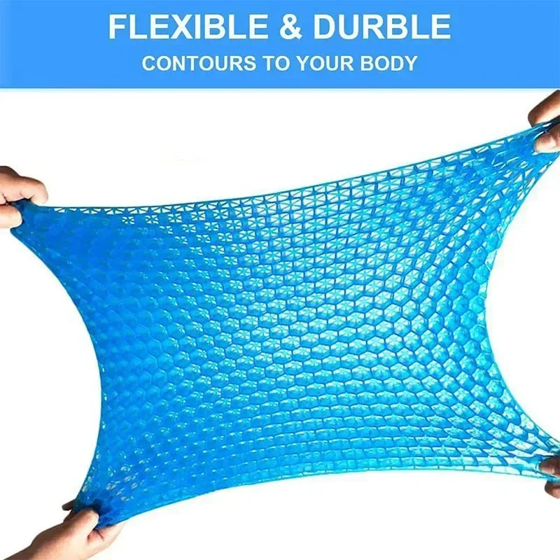 Coussin d'assise gel respirant — confort assis prolongé