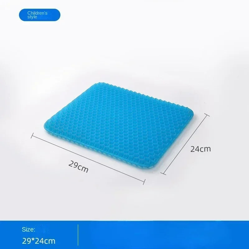 Coussin d'assise gel respirant — confort assis prolongé