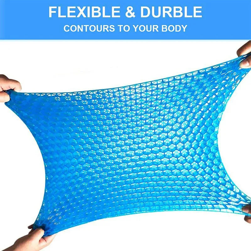 Coussin d'assise gel respirant — confort assis prolongé
